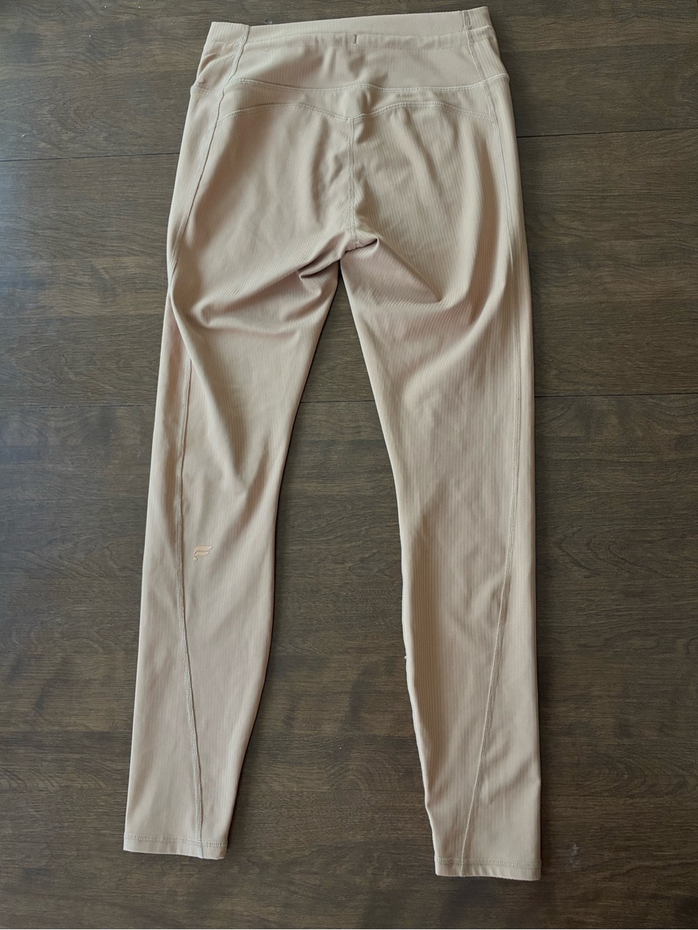 Fabletics Nude Ribbed Leggings - Picture 4 of 6